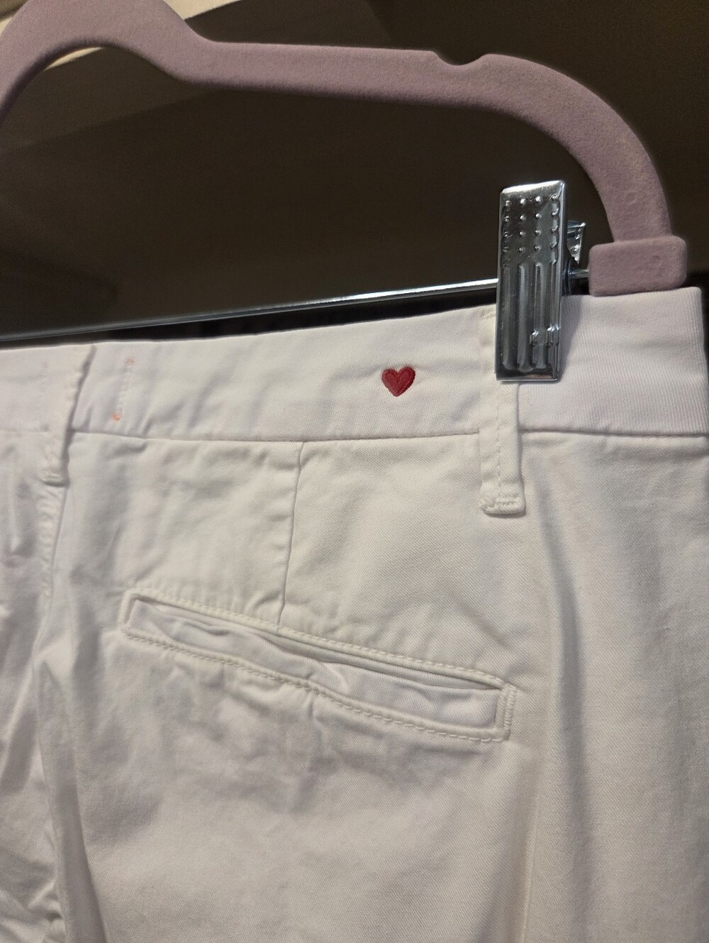 Sundry By Anthropologie Cropped Chino Pants- In White - Picture 6 of 8